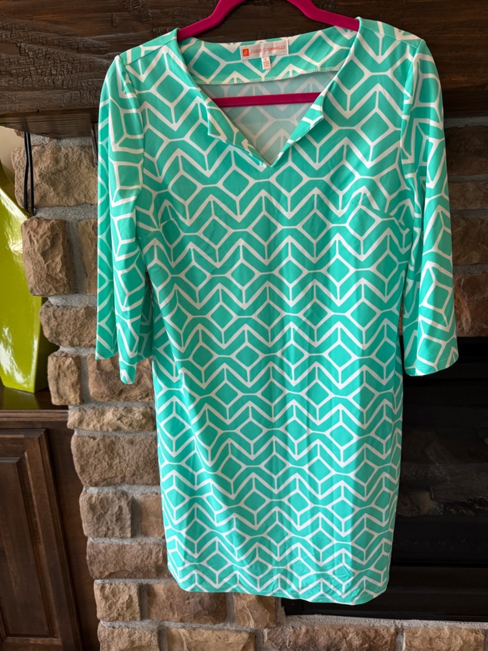 Jude Connally Geometric Print Dress
